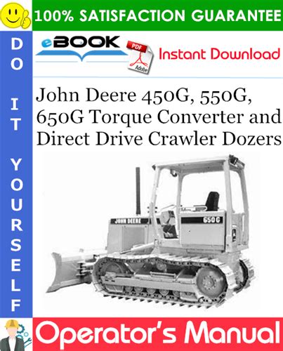 John Deere 450G 550G And 650G Torque Converter And Direct Drive