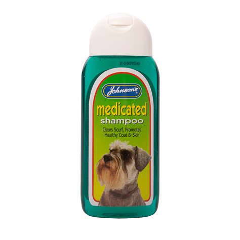 Johnson S Medicated Shampoo 200Ml Dog Grooming Barks Co