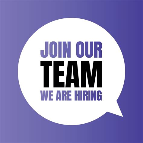 Join Our Team We Are Hiring Join Our Team We Are Hiring