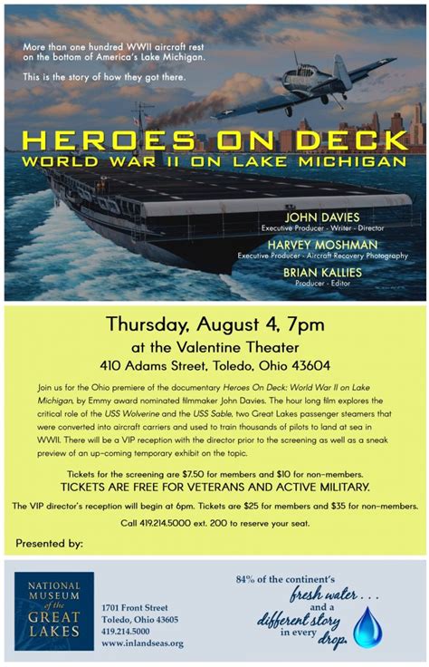 Join Us For Heroes On Deck United States Vets In Toledo Ohio