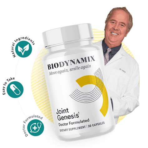 Joint Genesis Reviews Exposed Doctor S Analysis Reveals What S Really Behind This Joint Supplement By Biodynamix Morningstar
