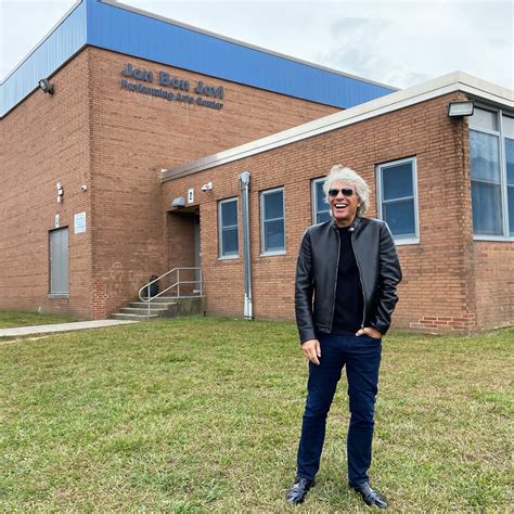 Jon Bon Jovi Dedication Sayreville War Memorial High School Jon Bon Jovi Dedication Sayreville War Memorial High School