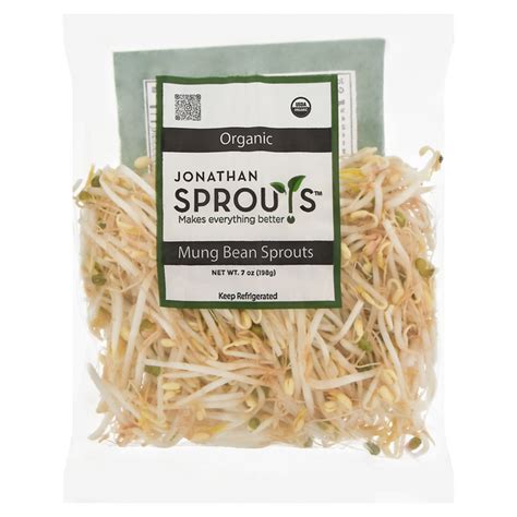 Jonathan S Sprouts Mung Bean Sprouts Organic Giant Eagle Because It Matters Grocery Store Pharmacy