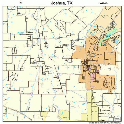 Joshua Tx City Limits Map At Vivian Nelson Blog