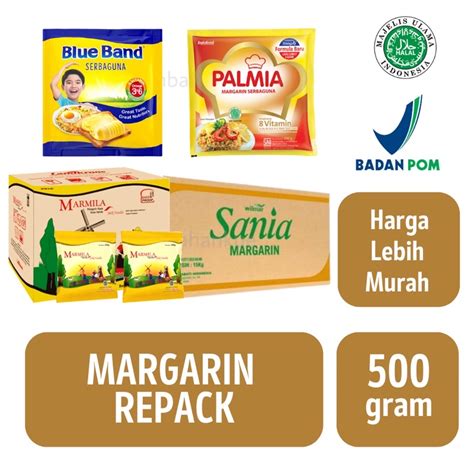 Jual Blueband Palmia Sania Marmila Mother Choice Butter Sub