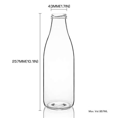 Juice Bottles 1 Liter 1000 Ml Crystal Clear From