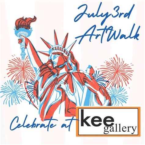 Jul 3 1St Wednesday Sizzling Art Walk At Kee Gallery In The
