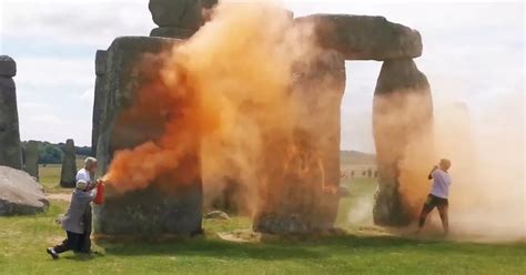 Just Stop Oil Stonehenge