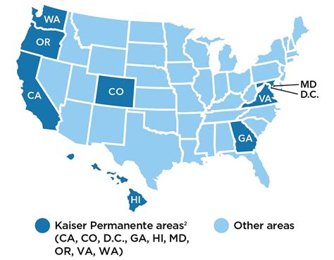 Kaiser Permanente Locations East Coast