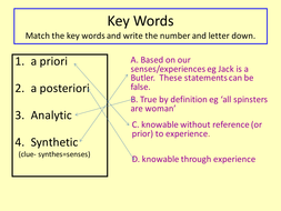 Kantian Ethics A Priori Synthetic Statements And Their Significance Kantian Ethics A Priori Synthetic Statements And Their Significance