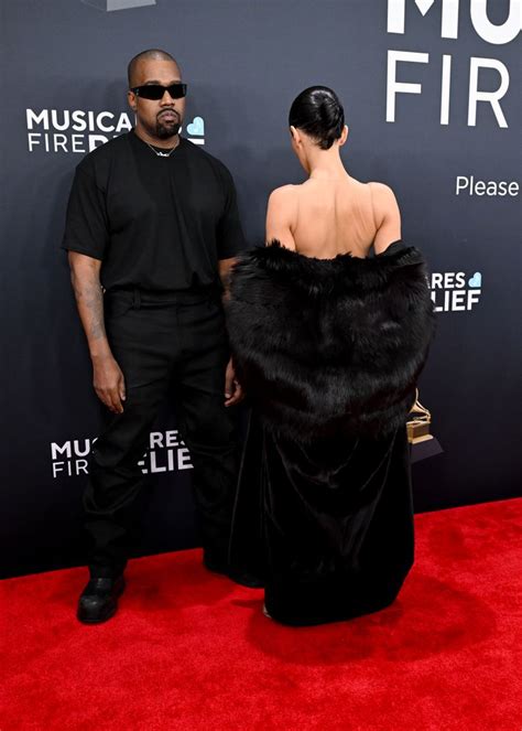 Kanye Makes Dramatic Entrance At The Grammys With Wife Bianca Censori Before Being Escorted Off The Premises Hello Kanye Makes Dramatic Entrance At The Grammys With Wife Bianca Censori Before Being Escorted Off The Premises Hello