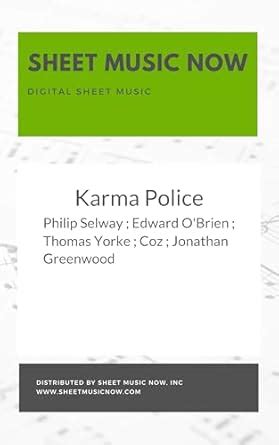 Karma Police English Edition Ebook Selway Philip O Amp 39 Brien Edward