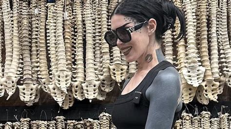 Kat Von D Shares Tattoo Update After Blacking Out Entire Body Following
