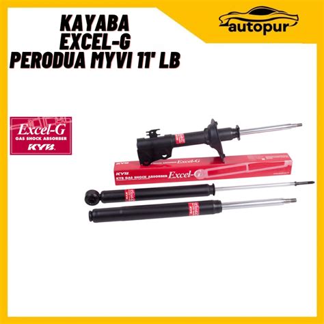 Kayaba Excel G Shock Absorber Perodua Myvi 11 Amp 39 Lagi Best Fr Amp Rr Kayaba Excel G Shock Absorber Perodua Myvi 11 Amp 39 Lagi Best Fr Amp Rr