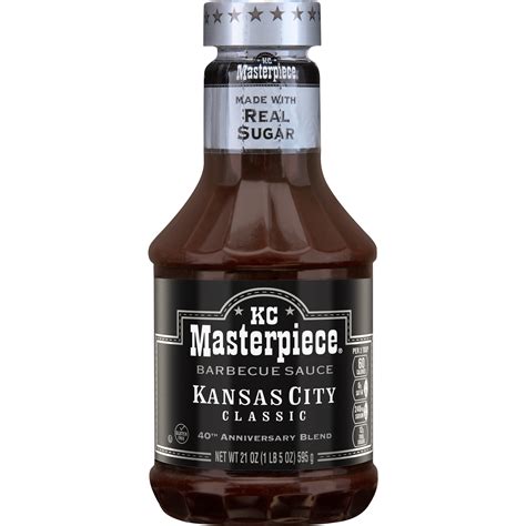 Kc Masterpiece Gluten Free Kansas City Classic Barbecue Sauce 21 Fl Oz Walmart Com