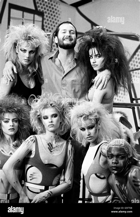 Kenny Everett And Hot Gossip Stock Photo Alamy