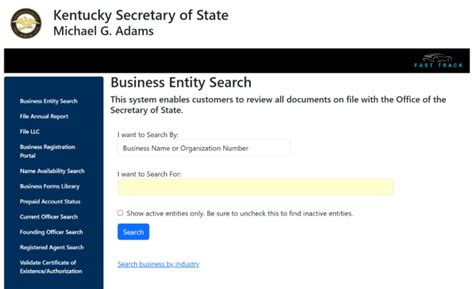 Kentucky Business Search Guide Zenbusiness