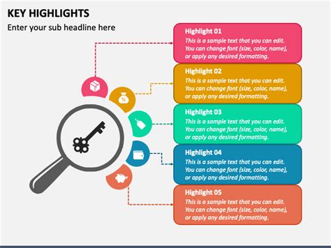 Key Highlights Powerpoint And Google Slides Template Ppt Slides