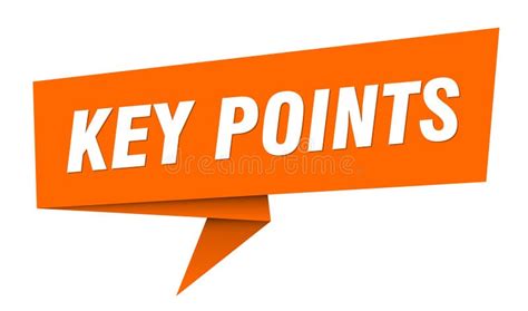 Key Points Vector Hd Images Key Points Sign Banner Key Points Key