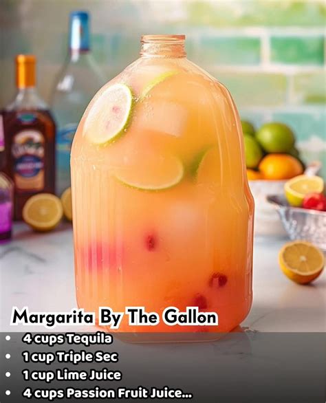 Kickin Passion Fruit Margarita Punch Big Bold And Built For A