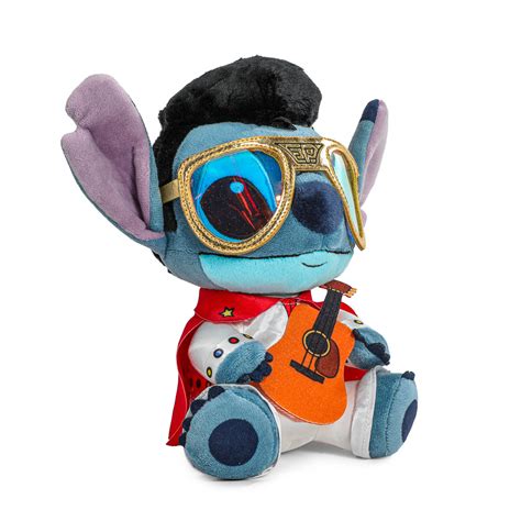 Kid Robot White Jumpsuit Elvis Stitch Phunny Plush Nerdzoic Toy Store