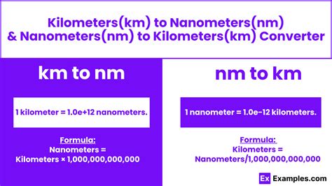 Kilometers Km To Nanometers Nm Nanometers Nm To Kilometers Km Kilometers Km To Nanometers Nm Nanometers Nm To Kilometers Km