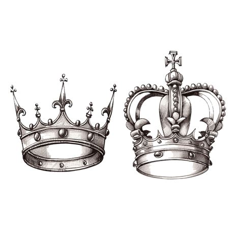 King And Queen Crowns Drawings