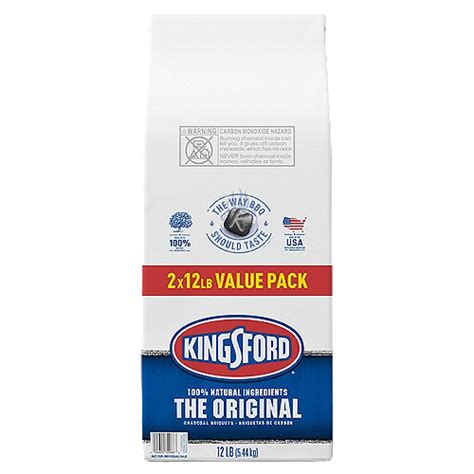 Kingsford Bbq Charcoal For Grilling Original Charcoal Briquettes 2 12 Lbs Vons