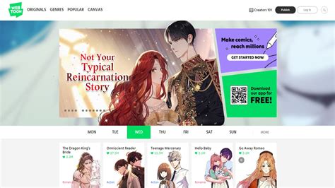Korean Manhwa Website