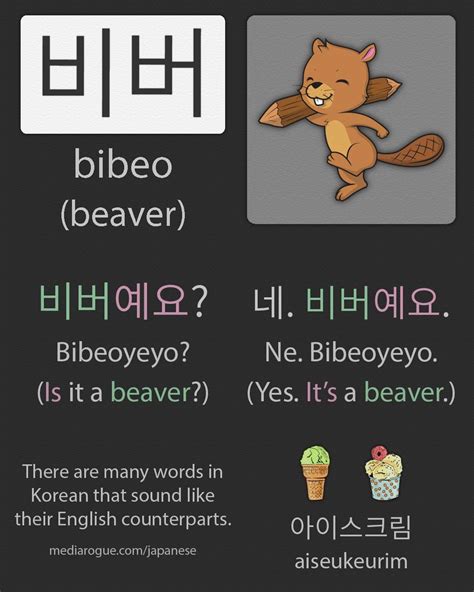 Korean Word For Beaver Artofit Korean Word For Beaver Artofit