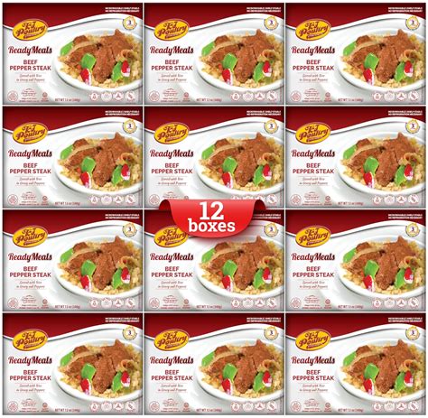 Kosher Foods Kosher Beef Pepper Steak Rice Mre Meat Meals Ready To Eat 1 Pack Prepared E Stew Meat