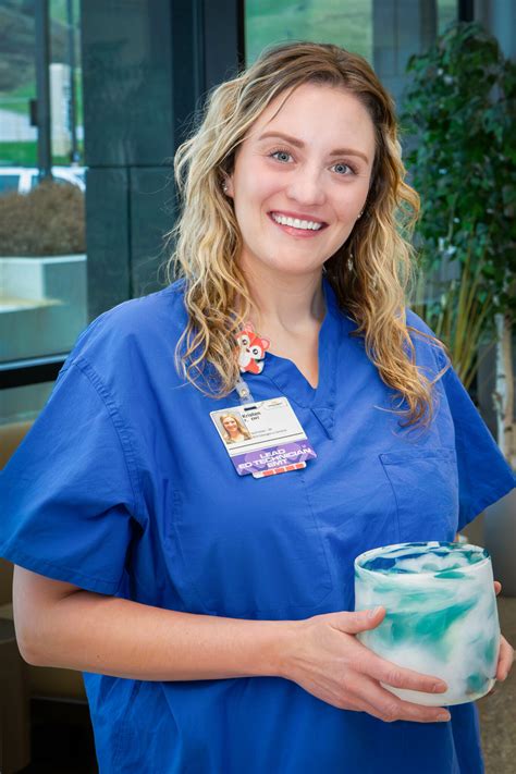 Kristen Fox Emergency Department Technician Receives Tulip Award Kristen Fox Emergency Department Technician Receives Tulip Award