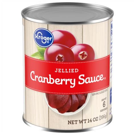 Kroger Canned Jellied Cranberry Sauce 14 Oz Kroger