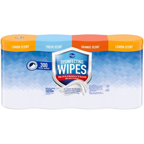 Kroger Disinfecting Wipes Big Deal 300 Ct Fry S Food Stores