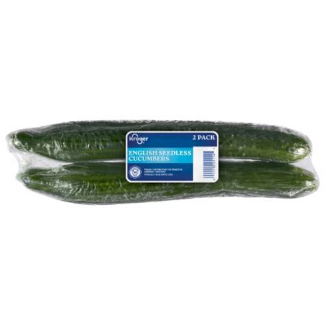 Kroger English Seedless Cucumbers 2 Ct Harris Teeter