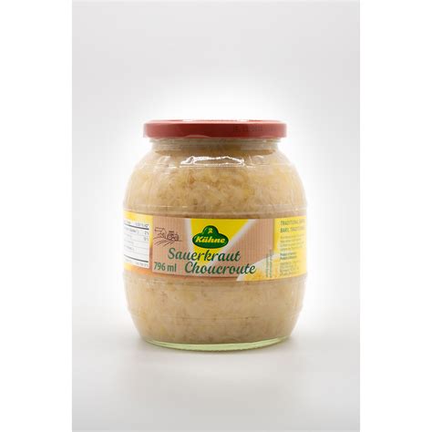Kuhne Sauerkraut 820G European Grocery Store Kuhne Sauerkraut 820G European Grocery Store