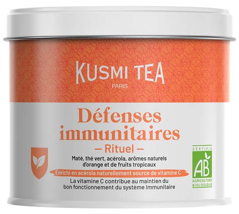 Kusmi Tea Immune Defense Ritual Organic Green Tea 100G Loose Leaf Tea Kusmi Tea Immune Defense Ritual Organic Green Tea 100G Loose Leaf Tea