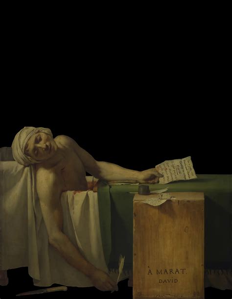La Mort De Marat The Death Of Marat National Galleries Of Scotland