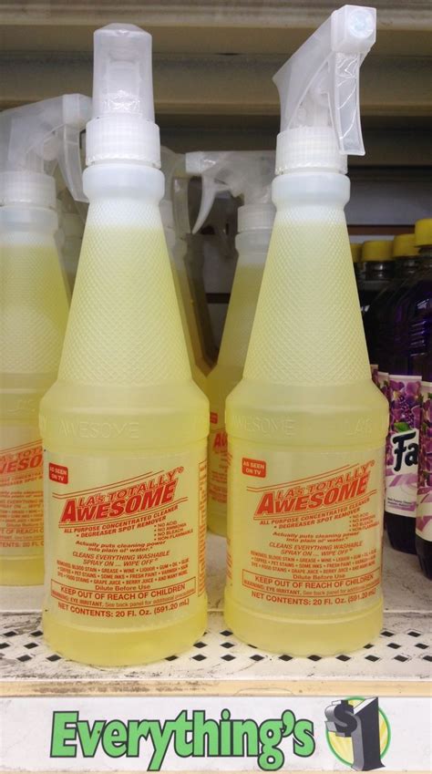 La S Totally Awesome Cleaner Dollar Tree Cleaning Product Review