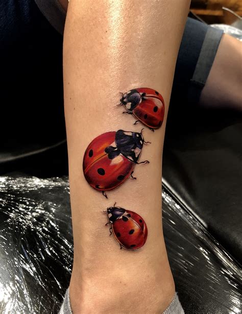 Ladybug Tattoo Realistic Ladybug Tattoo Realistic