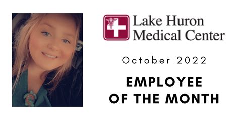 Lake Huron Medical Center S October Employee Of The Month Wgrt