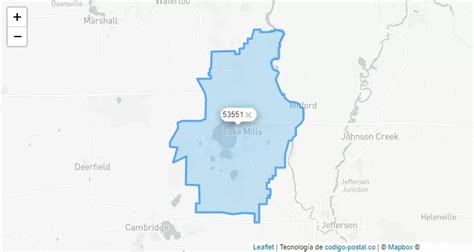 Lake Mills Wisconsin Zip Code United States