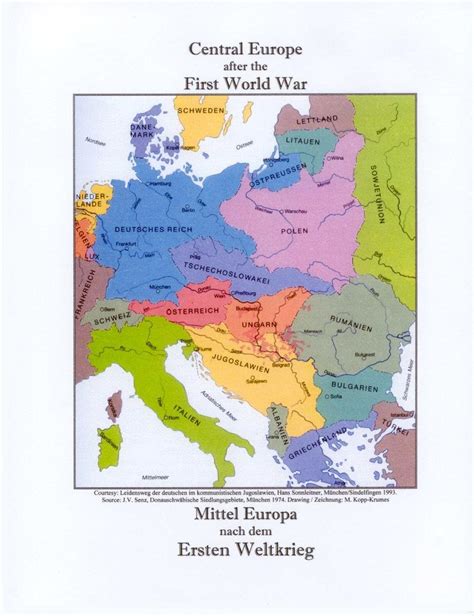 Laminated Poster Europe Map After World War 1 Philippines Ubuy