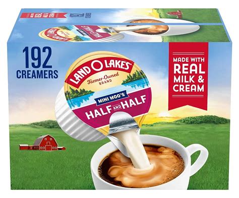 Land O Lakes Mini Moo S Half And Half Creamer Singles 24 Count Walmart Com