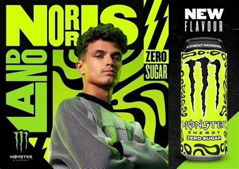 Lando Norris Monster Energy Drink To Have A Melon Yuzu Flavor