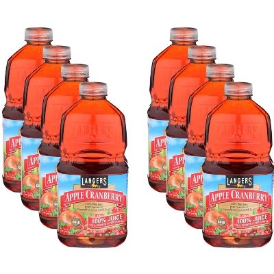 Langers Apple Cranberry Juice Case Of 8 64 Fl Oz Target