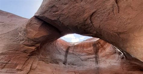 Large Geological Feature Known As The Double Arch And The Toilet Bowl Collapses In Southern Utah