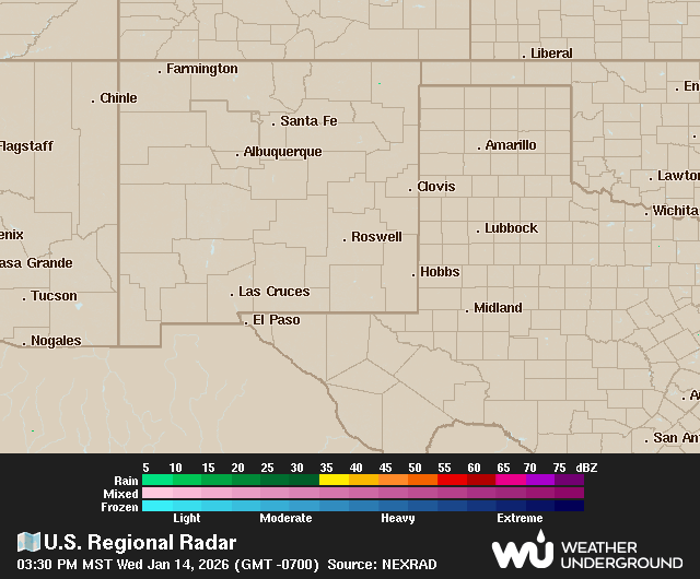 Las Cruces Weather Forecast