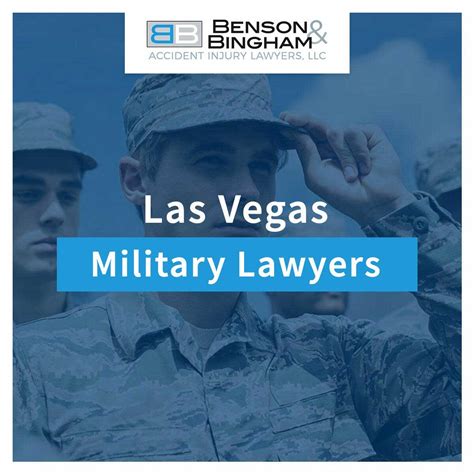 Las Vegas Military Lawyers At Benson Amp Bingham