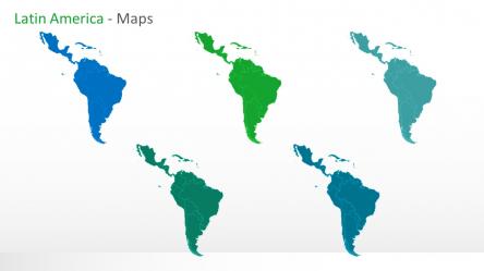 Latin America Maps Powerpoint Template Slide In A Box